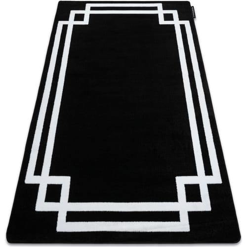 Kleden Rugsx Tapijt HAMPTON Lux zwart 160x220 cm