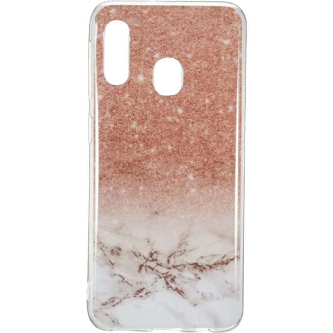 Mocaa Samsung Galaxy A20e Telefoonhoesje Marmer Licht Marmer