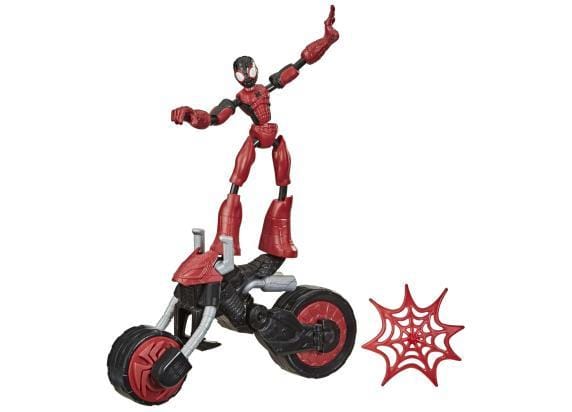 Hasbro Spider-Man Bend and Flex Rider Spider-Man Actiefiguren en superhelden