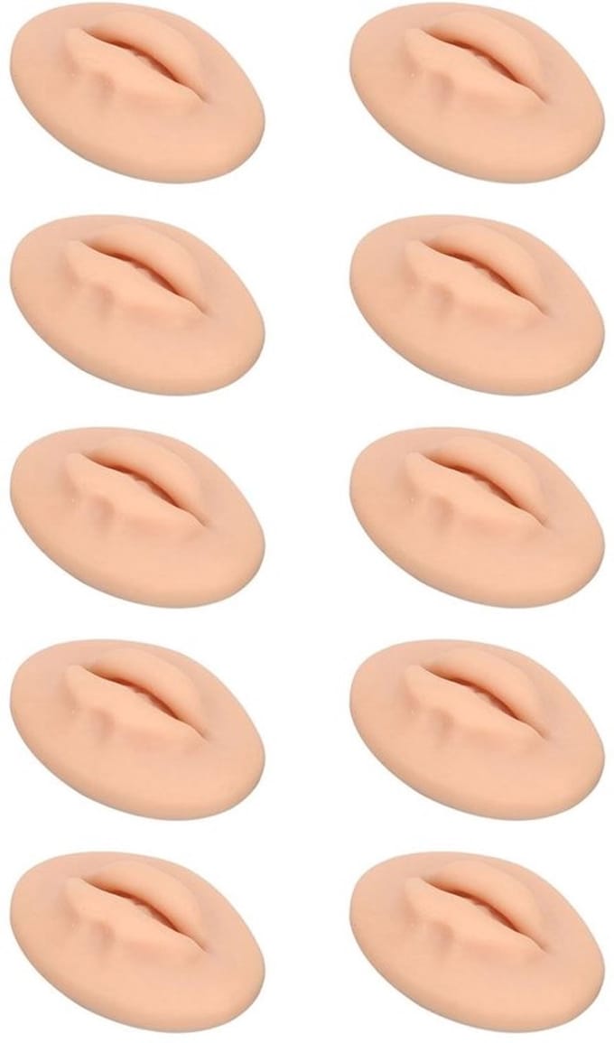 Dailygoody - Tattoo-oefenlippen - Siliconen lippenmodel - Goede
