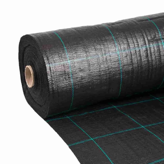 Onkruiddoek 100g/m² - Bodemdoek 1m x 100m voor Tuin en Kas