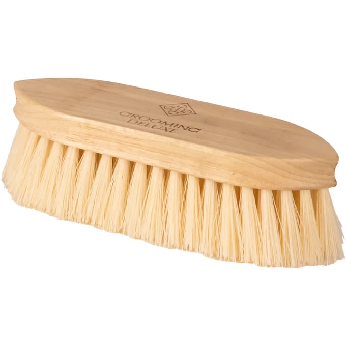 Houten borstel voor een paard Grooming Deluxe Classic short