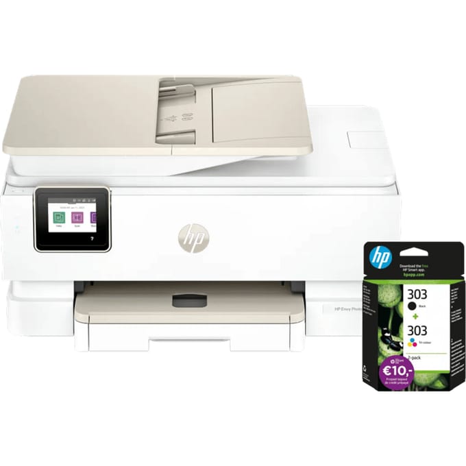 HP Envy Photo 7934 All-in-One + 1 set extra cartridges