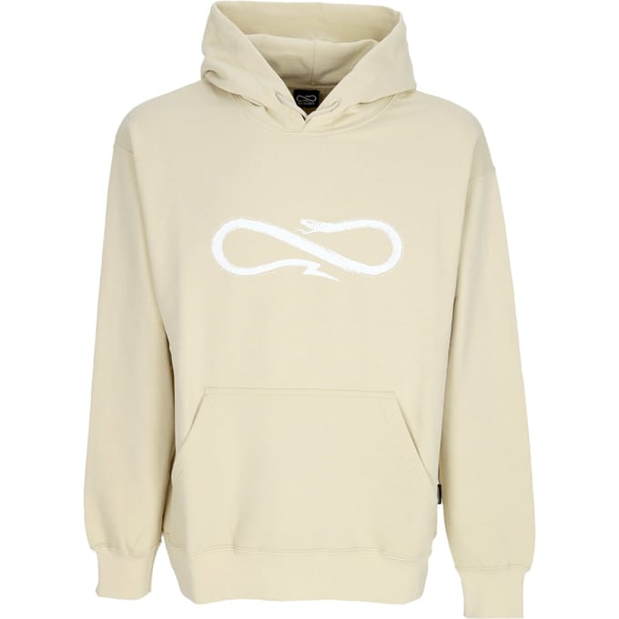 Lichtgewicht herensweatshirt met capuchon en klassiek logo met capuchon van grind