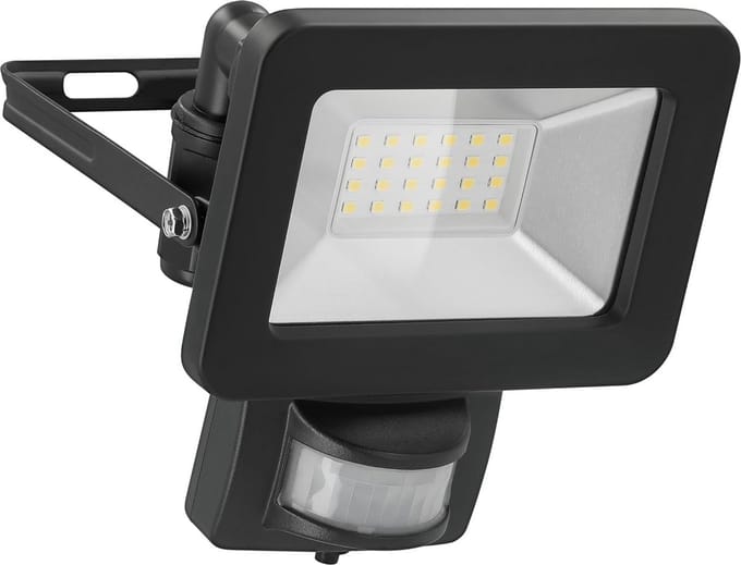 Krachtige LED Buitenlamp met Bewegingsmelder 20W IP44 Neutraal Wit