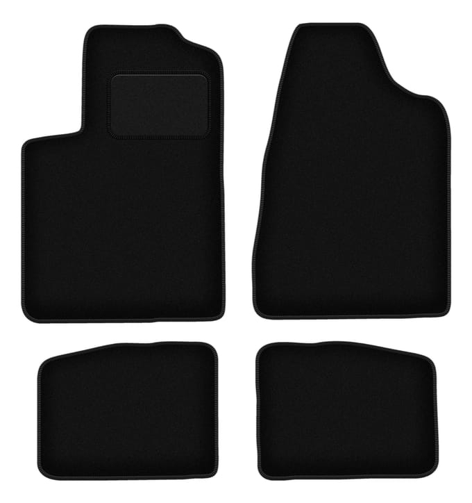 Zwarte velours vloermatten voor: Chrysler Sebring II sedan (2003-2007)