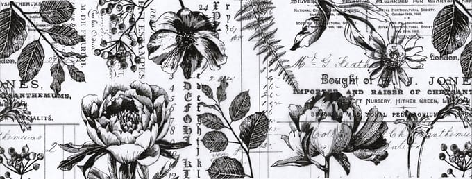 Idea-ology Collage paper - 15,24x15,24cm - yard botanical