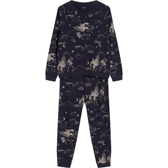 Pyjama met lange mouwen voor dames Esotiq Craco