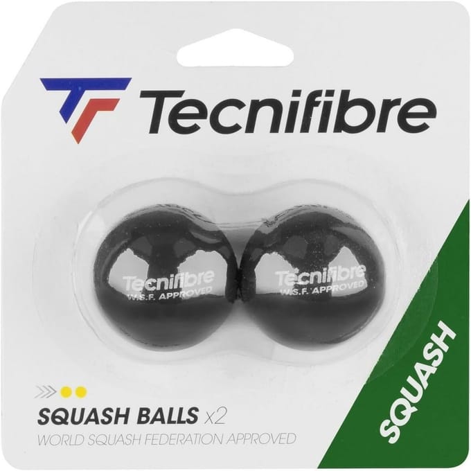 Squashball Pack - Blauw/Rood/Geel/Dubbele Gele Punt