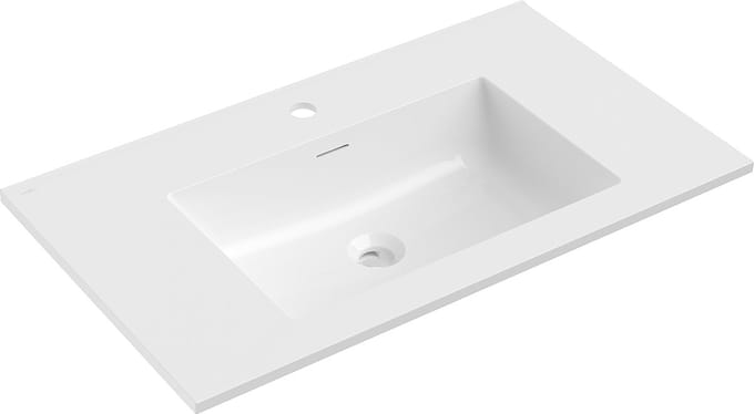 Mexen Otis inbouw wastafel 81 x 46,5 cm, wit glans - 25188000