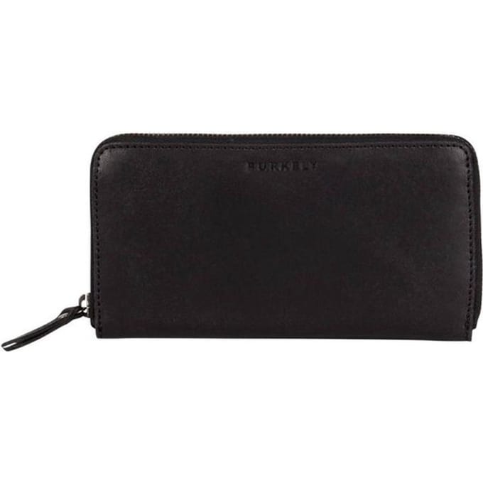 BURKELY Vintage Charly Dames Portemonnee - Zwart
