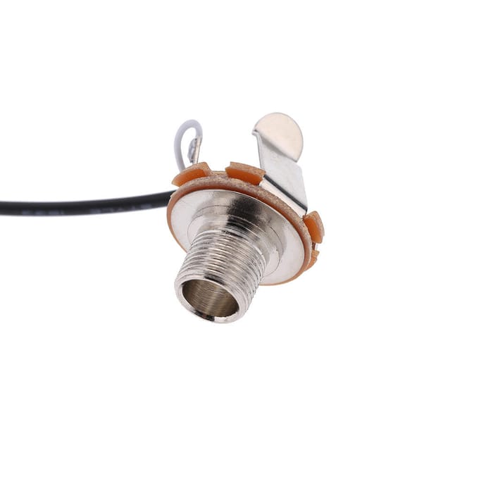Akoestische gitaartransducer voorgemonteerde versterker Piezo-jack-pickupaccessoire gray