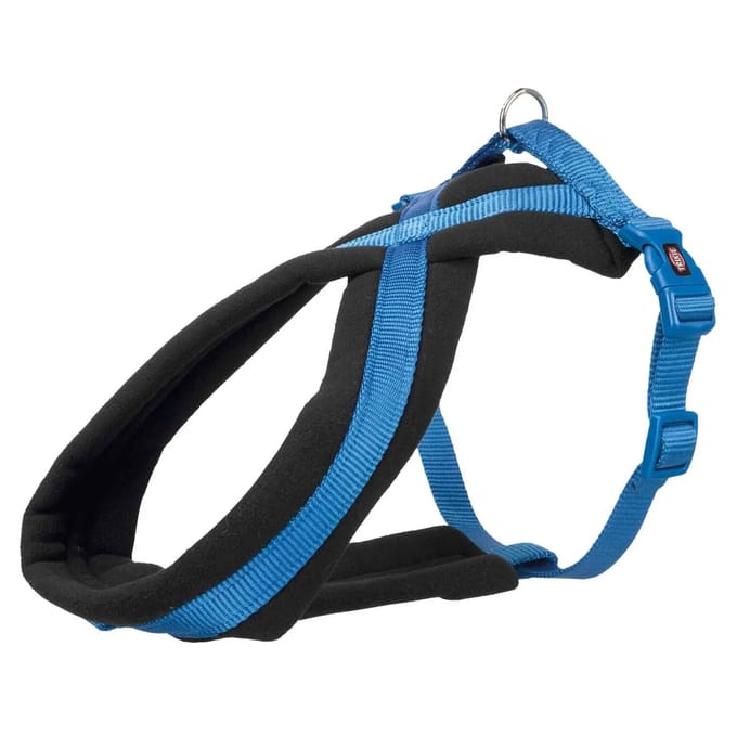 Trixie Premium touring harness L: 60-100 cm/25 mm Koninklijk blauw