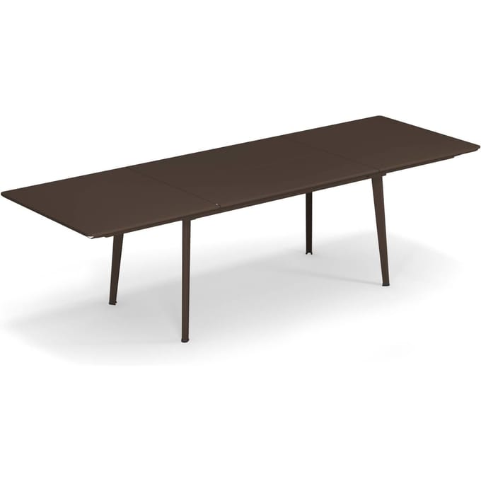 Emu Plus4 Verlengbare tafel - donkerbruin - 160 x 90 cm