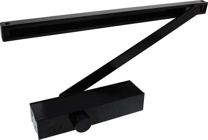 Intersteel Deurdranger met glijarm DR 124 zwart