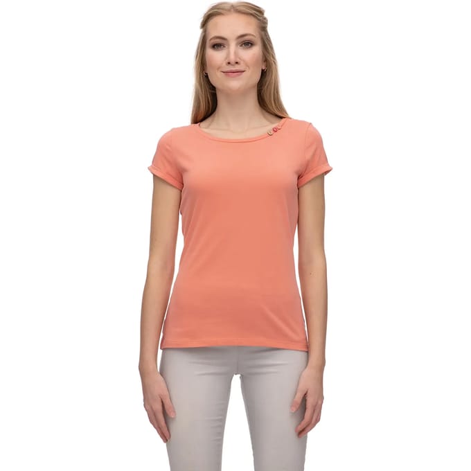 Katoenen dames-T-shirt Ragwear Florah