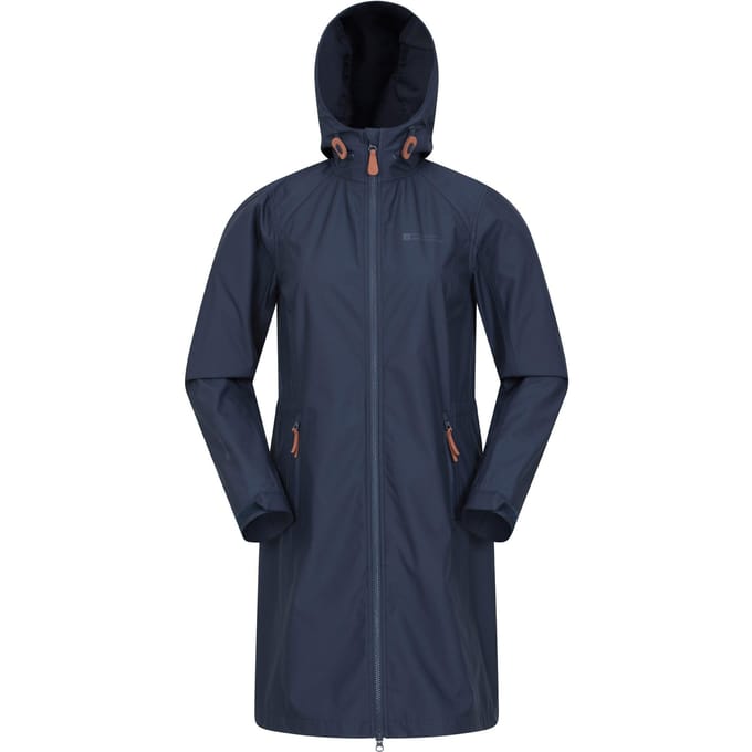 Mountain Warehouse Dames/Dames Ioana Longline Zachte Shell Jas (Marine)