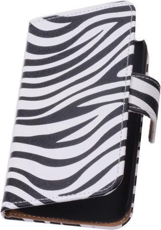 Zebra Samsung Galaxy Note 3 Book Wallet Case Hoesje