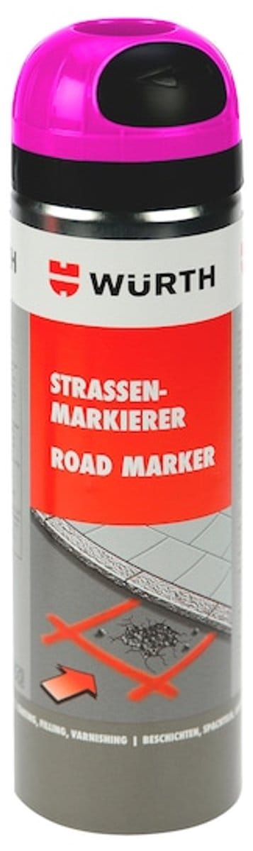 Wurth - Wegmarkeerspray plus - wegmarkeerspray plus inhoud