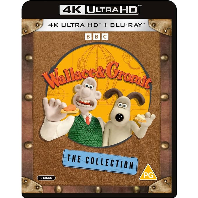 Wallace & Gromit - The Collection - 4K Ultra HD & Blu-ray - Import