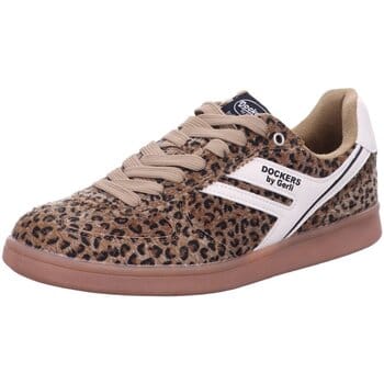 Dockers by Gerli Sneakers - EU37 tot EU41 - voor Vrouwen - bruin-zwart