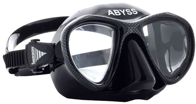 Imersion Abyss Speervissen Masker Zwart Man,Vrouw