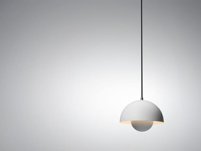 &Tradition Flowerpot VP1 hanglamp - mat grijs