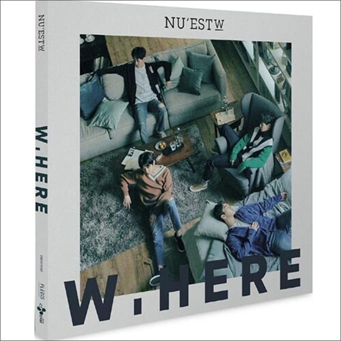 NUEST W [W, HIER] Album (Willekeurig) Random ver. black