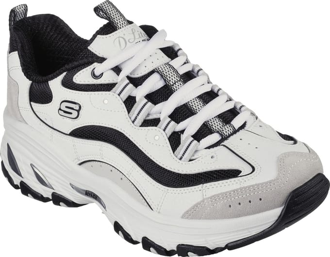 Skechers Arch Fit D'Lites-Lucid Dreams Dames Sneakers - Wit
