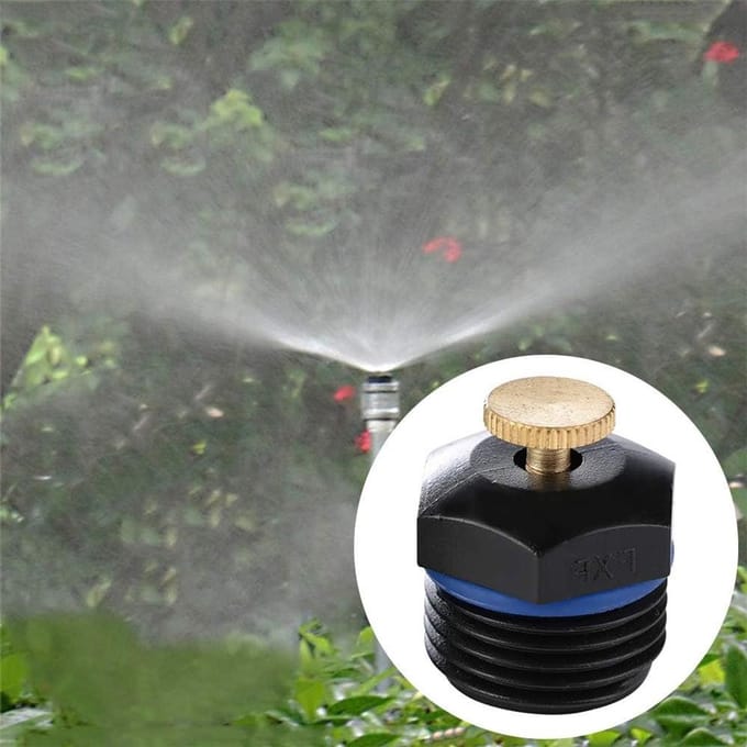 Allecto Plus - Verstelbare druppelaars voor bloemperken en moestuinen met micro-irrigatie.
