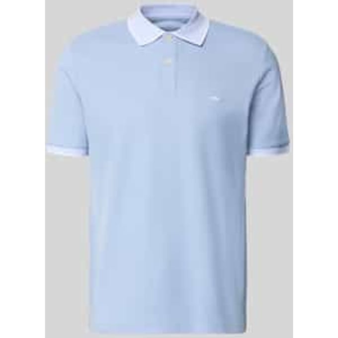 Fynch-Hatton Polo Modern Premium Cotton Subtle Details New Breeze / male