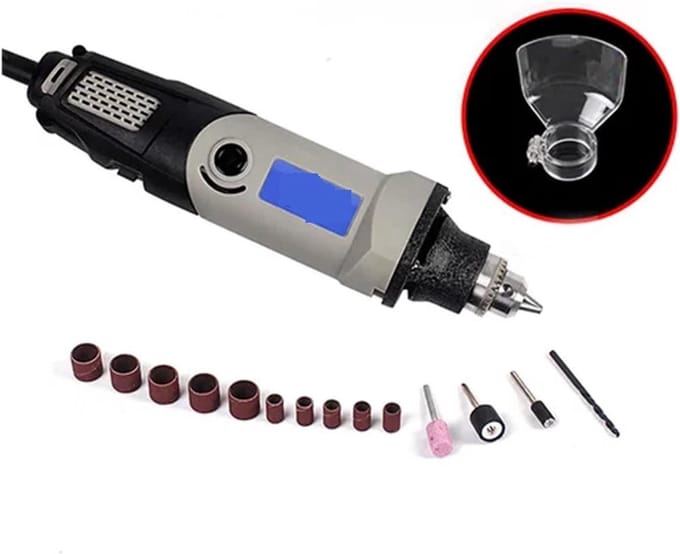 Polijstmachine - Roterend gereedschap - Klus en hobby - Variabele snelheid - 400W - A