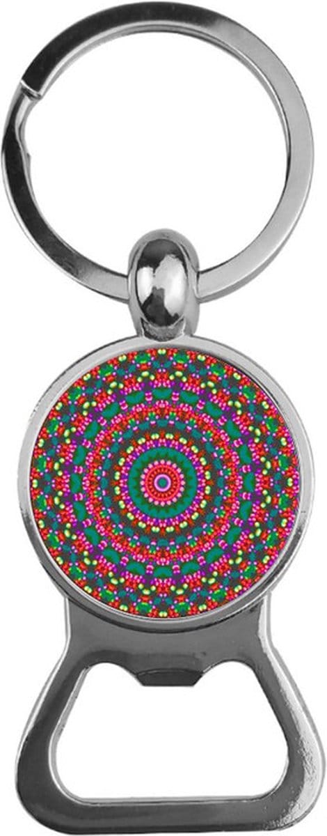 Bieropener Glas - Mandala