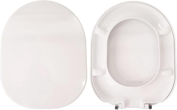 WC-bril Warmtehardend met Klassieke Sluiting - Ideaal voor Iedere Toilet