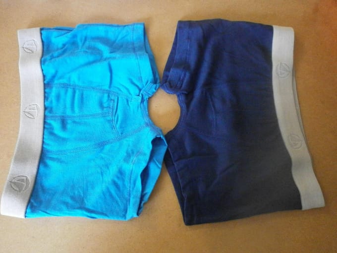 Petit Bateau - 2 Pack - Jongens - Boxershort - Marine / blauw - 12 jaar 150