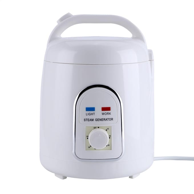 1,5 ?Générateur de vapeur portable domestique 1,8 L Saunas Pot à vapeur noir