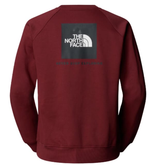 The North Face Raglan Box NSE Crew Casual sweater heren Rood S
