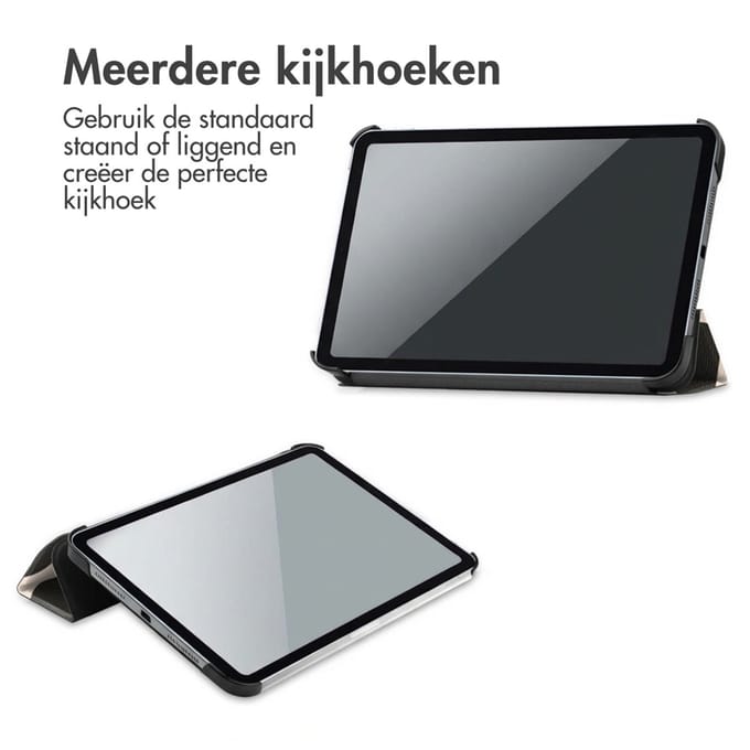 imoshion Design Trifold Bookcase voor de Apple iPad Mini 7 (2024) / iPad Mini 6 (2021) - Leopard
