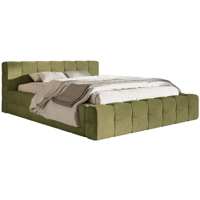 Tilly bedframe velvet met opbergruimte 140 x 200 cm | Selsey Design