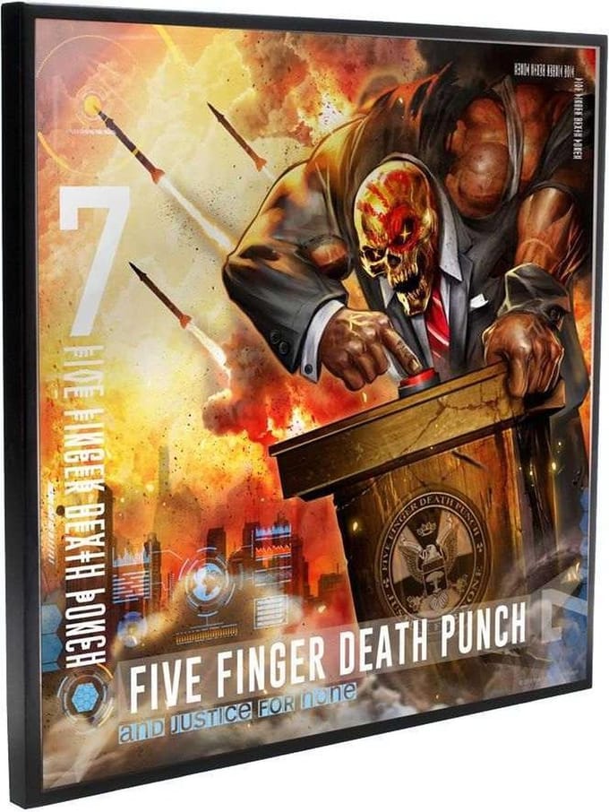 Nemesis Now Five Finger Death Punch Heldere afbeelding Justice for None Multicolours