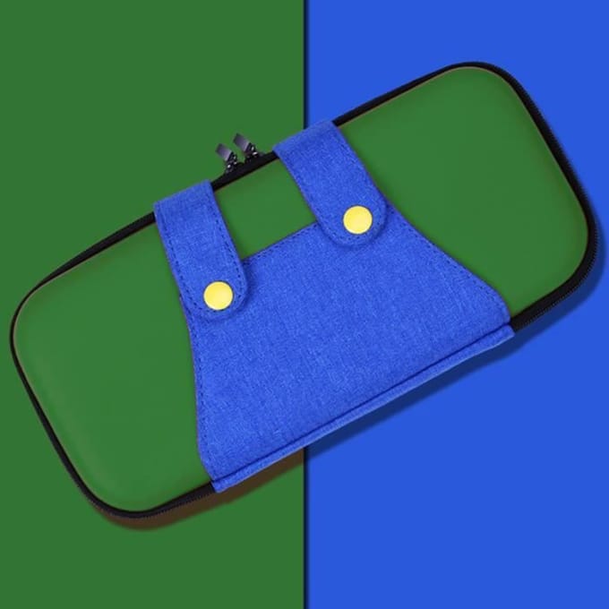 Vert - Sac de rangement portable en cuir PU pour Nintendo Switch, étui étanche, Housse pour console NS, Acces groen
