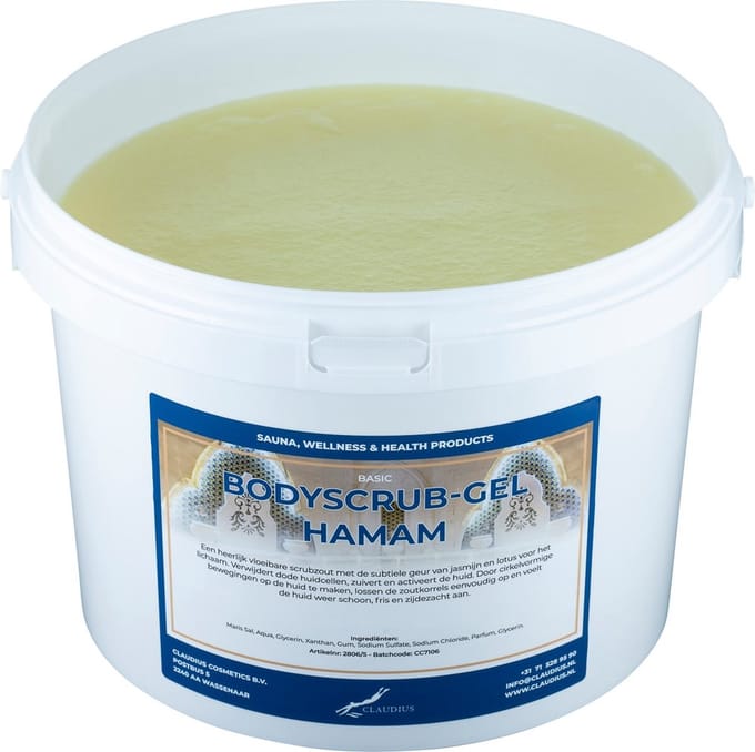 Bodyscrub-Gel Hamam 10 KG - Hydraterende Lichaamsscrub
