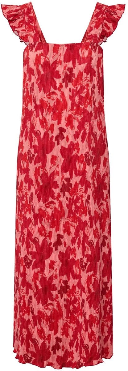 Pieces maxi-jurk PCFLORA BAND VOLANT