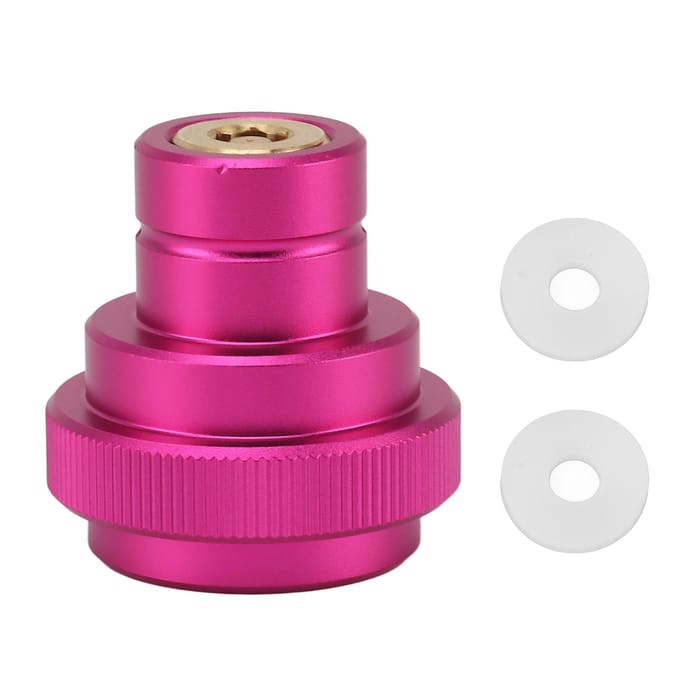 CO2 Sneladapter Geüpgraded voor Sodawater Bruisapparaat Sodamaker Ventiel Navulaccessoires voor Snel paars