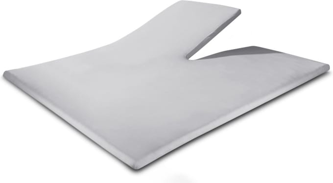 Sleeptime Splittopper Jersey Hoeslaken - 180X200 - Grijs