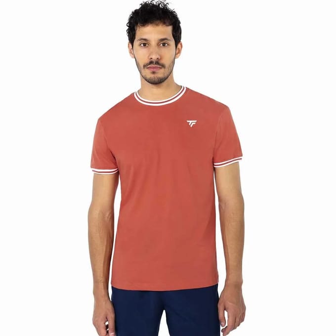 Tecnifibre Team Stretch T-shirt Met Korte Mouwen Oranje M Man