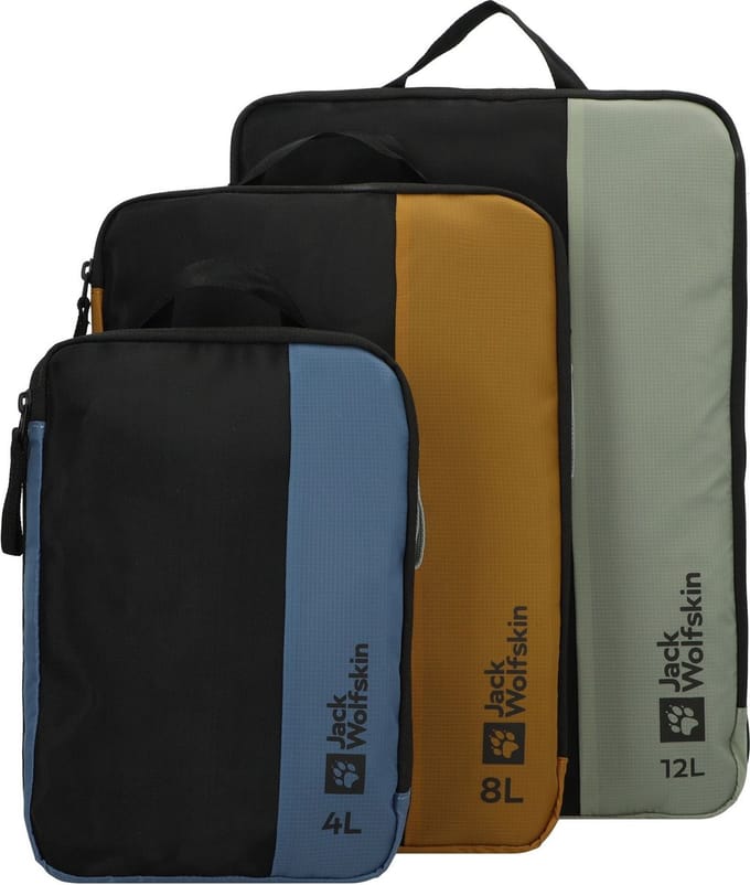 Jack Wolfskin Compressietassenset 3 stuks.