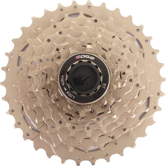 Cassette 8 speed Edge CSM5008 11-34T - zilver