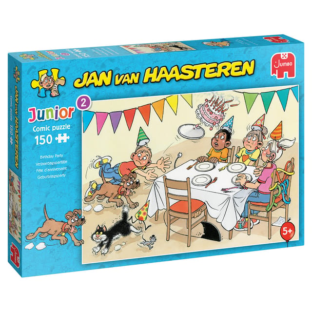 Jan van Haasteren Junior Verjaardagspartijtje puzzel - 150 stukjes - Kinderpuzzel