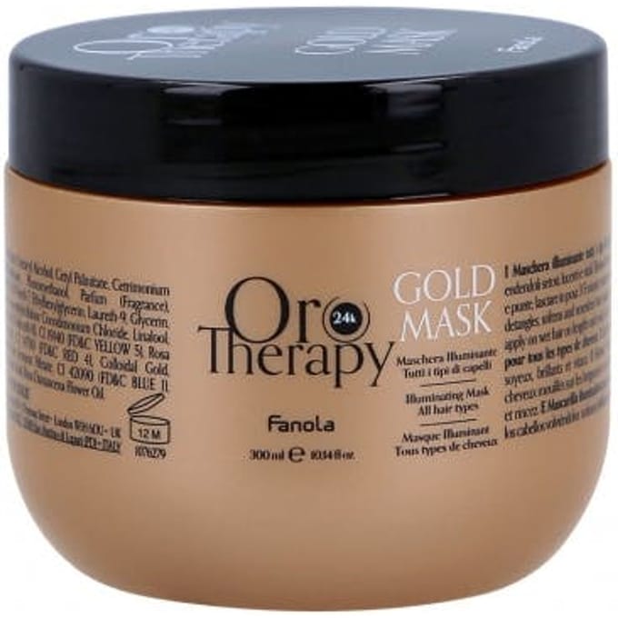 Fanola Oro Therapy Gouden masker Basic Dames 300 ml